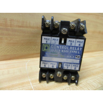 Square D 8501-LO-60 Magnetic Relay 65226 8501-L0-60 Chipped Corner