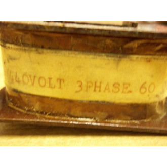 Unknown 400440 Volt 3PH 60 Cycle Coil - New No Box