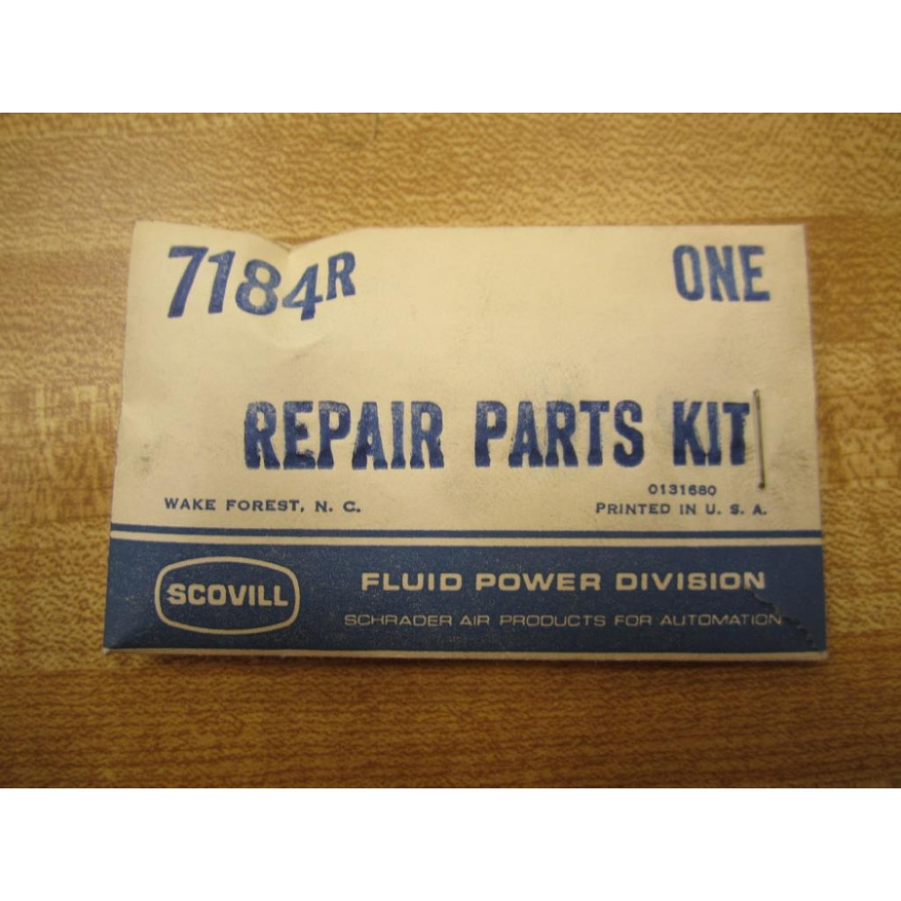 Schrader 7184R Repair Parts Kit