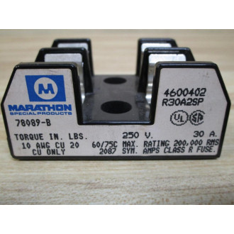 Marathon 78089B Fuse Holder 78089-B - New No Box
