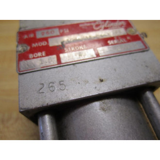 Milwaukee 12X1-61-24-1 Cylinder 250 PSI