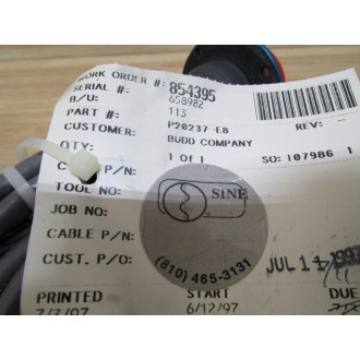 Sine P20237E8 Cable