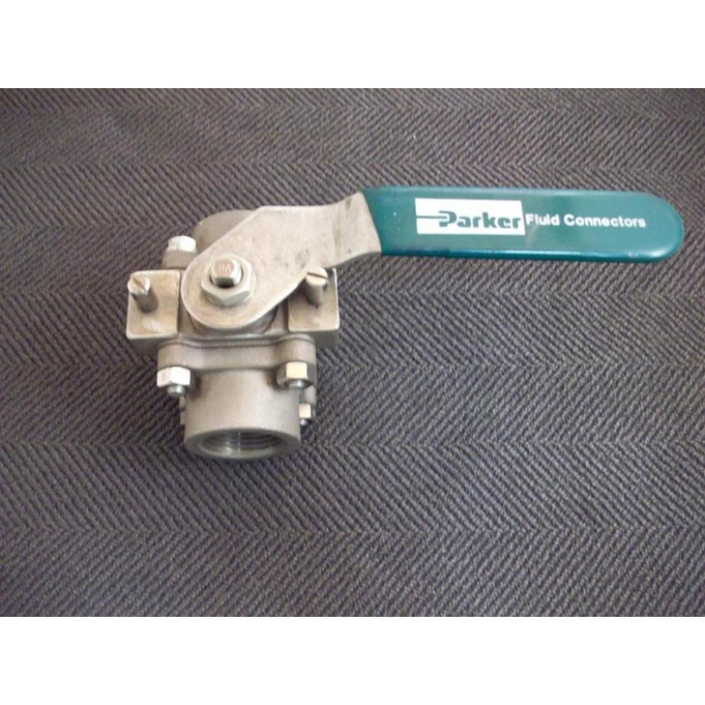 Parker B322C5 PARKER A351 1" BALL VALVE 3 PIECE CF8M - New No Box