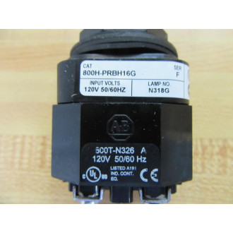 Allen Bradley 800H-PRBH16G Push Button Switch - New No Box