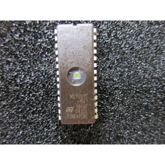 STMicroelectronics M27C51215F1 IC Chip M27C512-15F1