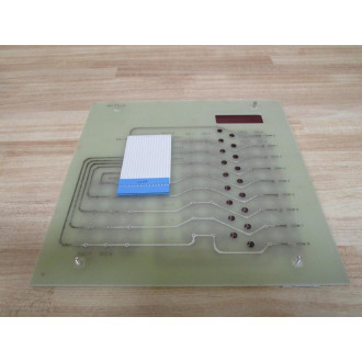 Medar 801-0062 Display Control  Panel 8010062