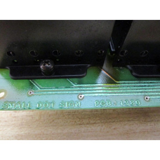Vultron PCB1980 DOT Sign - Used