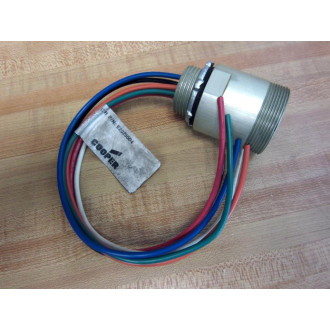 Cooper E2025504 Cordset 600V 15A - New No Box