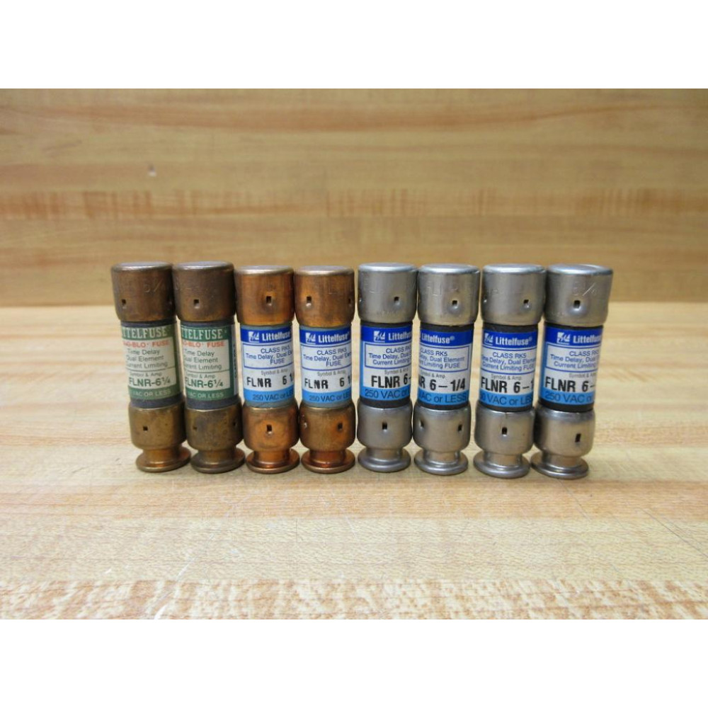Littelfuse FLNR-6-14 Fuse FLNR614 (Pack of 8) - New No Box