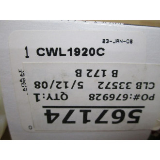 Cooper CWL1920C Electrical Connector