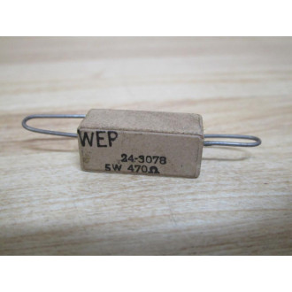 Workman 24-3078 Resistor 243078 - New No Box