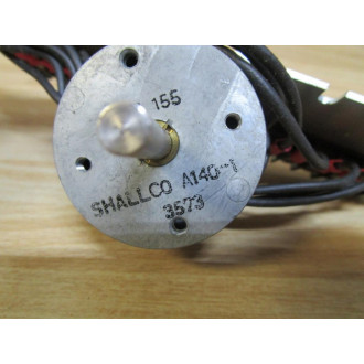 Shallco PAS 155 Rotary Switch Missing Terminal Screws - Used