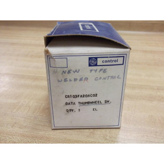 General Electric CR103FA20AC02 Thumbwheel SW GE