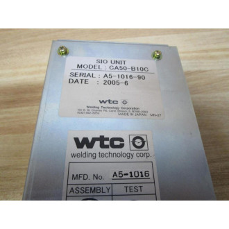 Welding Technologies CA50-B10C Unit S10 - New No Box