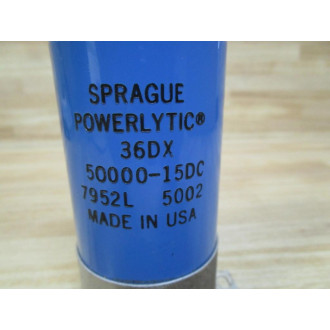 Sprague 36DX5000015DC 36DX50000-15DC - New No Box