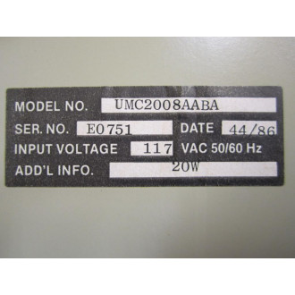 Agri-Electronics UMC2008AABA Digital Weight Indicator - Used