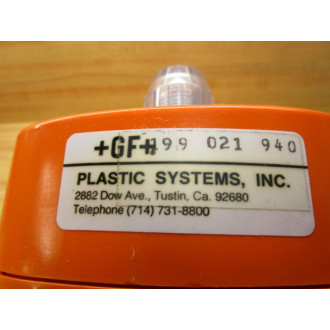 GF Plastic Systems 199.021.940 Pneumatic Actuator Valve 199021940 - Used