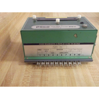 Peco WM-E Solid State Counter WME C3678-145 - Used