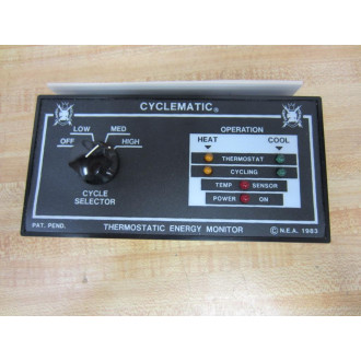 Cyclematic CYCLEMATIC Thermostatic Energy Monitor