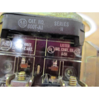 Allen Bradley 800T-A1D1 Push Button 800TA1D1 W800T-XD1 Ser T