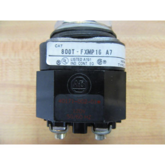 Allen Bradley 800T-FXMP16A7 Button Amber - Used