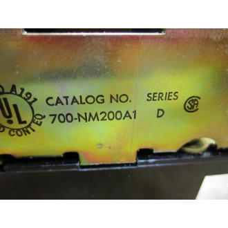 Allen Bradley 700-NM200A1 Relay 700NM200A1 Series D