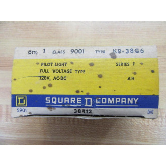 Square D 9001-KP38G6 Pilot Light Assembly