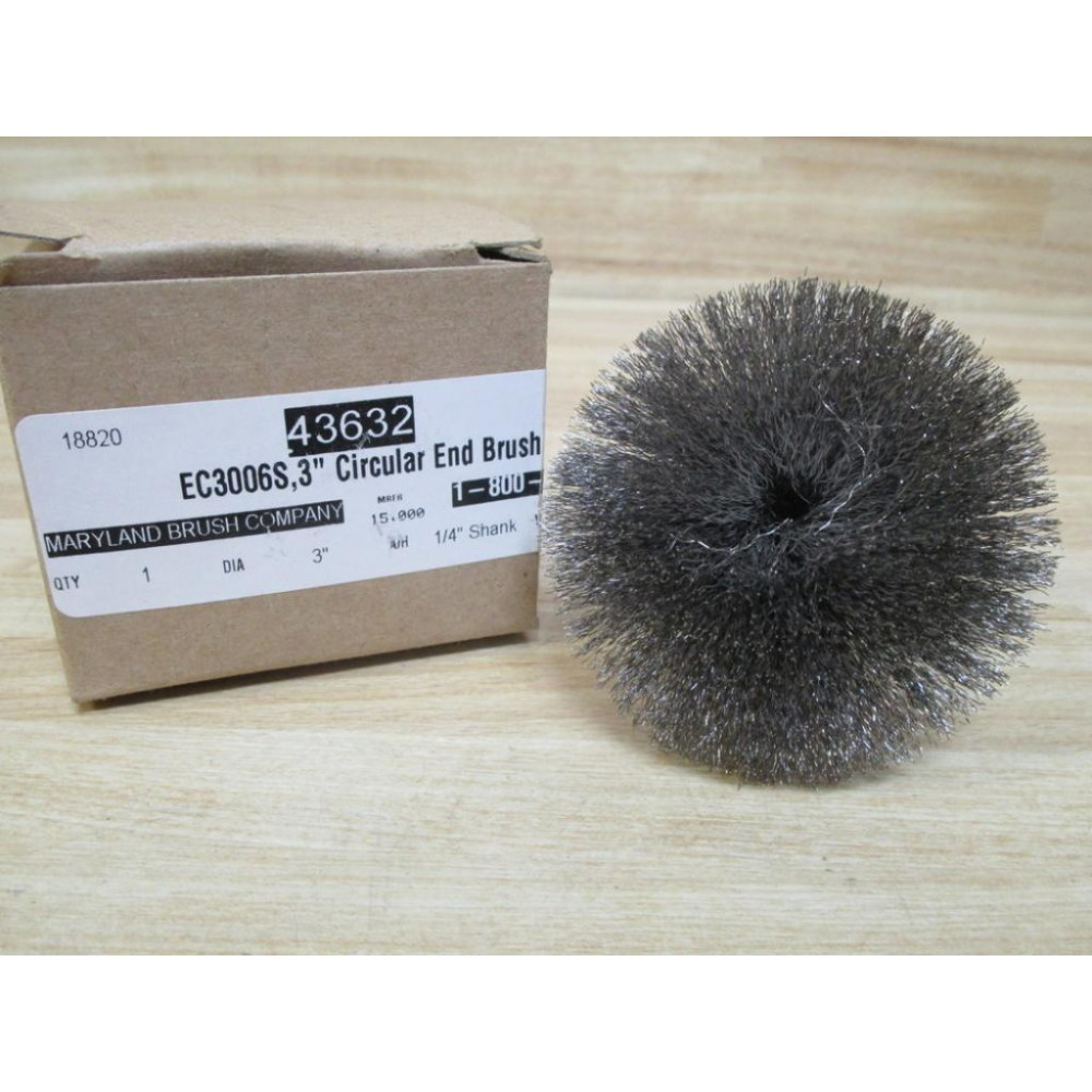Maryland Brush Company 43632 Circular End Brush