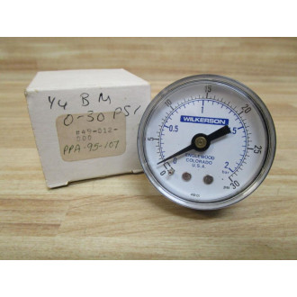 Wilkerson 49-012-000 Pressure Gauge 49012000