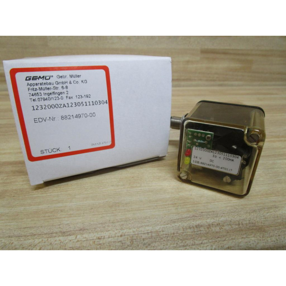 GEMU 8821497000 Electrical Position Indicator
