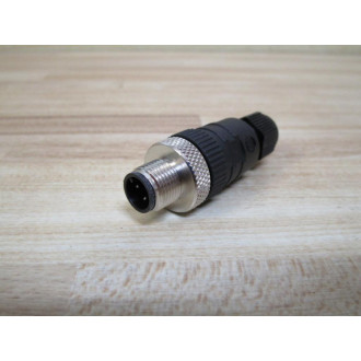 COAXIAL 4 Pin Male Connector Coaxial Cord (Pack of 5) - New No Box
