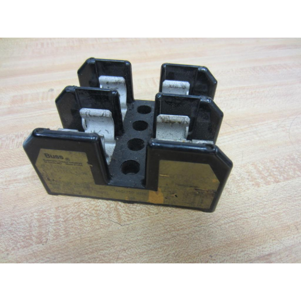 Bussmann J60030-2C Fuse Block  J600302C (Pack of 2) - Used