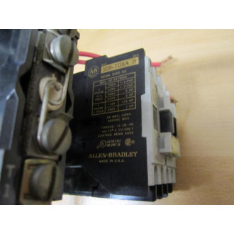 Allen Bradley 509TOXA Relay 509-TOXA Series B - Used