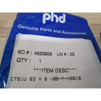 PHD CT-S1U-63X 6-BB-M-H9010 Guide CTS1U63X6BBMH9010