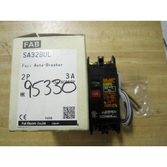 Fuji Electric SA32BUL-03 Fuji Auto Breaker BU-KAG 3 Amp