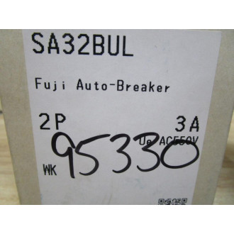 Fuji Electric SA32BUL-03 Fuji Auto Breaker BU-KAG 3 Amp