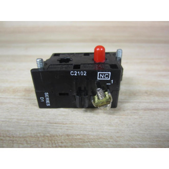 Cutler Hammer 10250T91000T Eaton Indicator Light Module Contact Only - Used