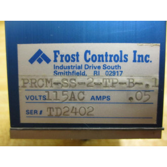 Frost Controls PRCM-SS-2-TP-B-.1 Plug In Control - New No Box