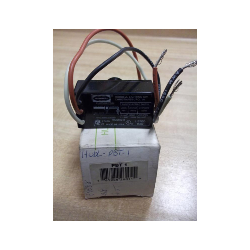 Hubbell PBT-1 Photoelectric Switch PBT1