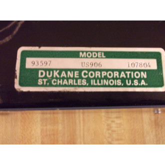 Dukane 93597 US906 107804 Welding System US Input - Used