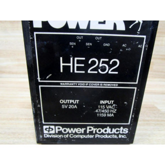 Packaged Power Supplies HE252 Power Supply - Used