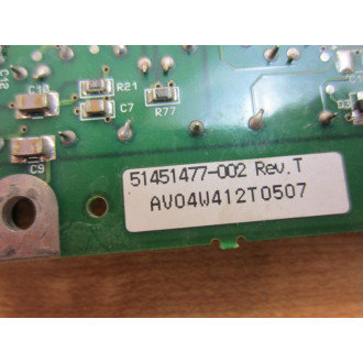 Honeywell 51451751-001 Processor PCB 51451477-002 - Used