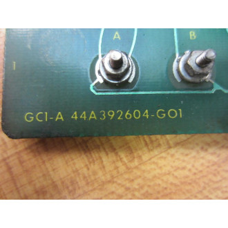 General Electric 44A392604-G01 GC1-A Board 44A392604G01 GE - Used