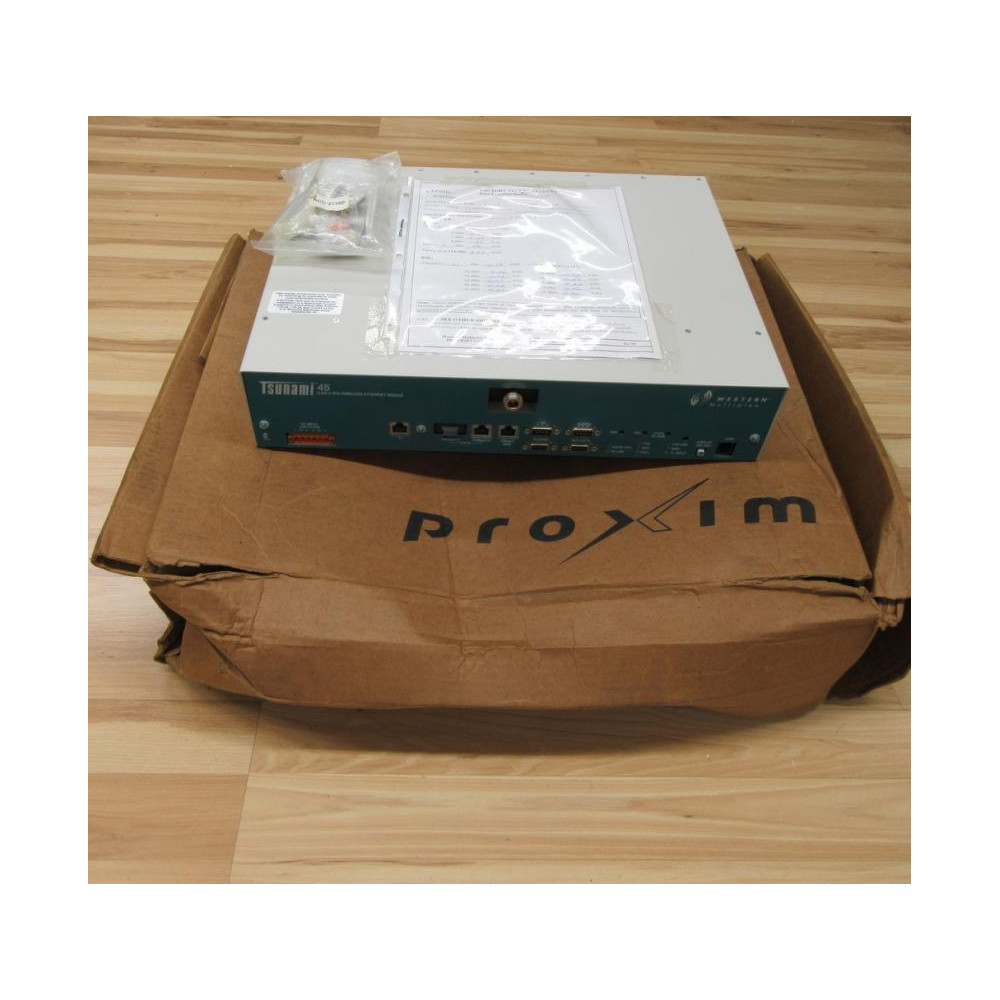 Proxim 301-27750-51A10 Tsunami 45 Wireless Ethernet Bridge 3012775051A10