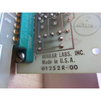 Hunkar Labs 61254F-01 311-5 Weight Control Board 61254F01 - Used