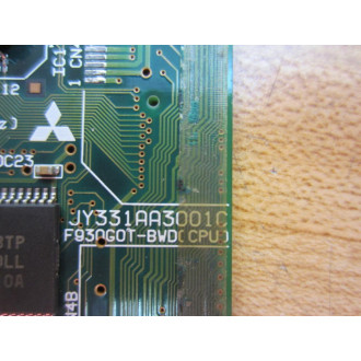 Mitsubishi JY331AA3001C CPU Board F930G0T-BWD - Used
