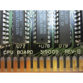 Intelledex 319009 CPU Board Rev.B - Used