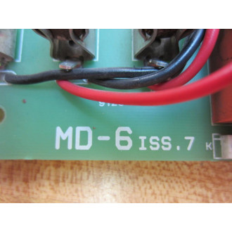 Nidec MD-6 Aux.Control Board MD6 - Used