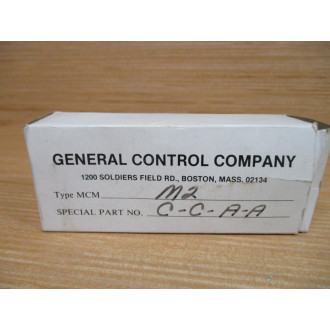 General Control Company MCM-M2-C-C-A-A Toggle Switch MCMM2CCAA