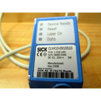 Sick CLV410-0910S10 Bar Code Scanner Kit 1 018 249